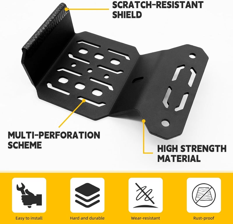 TENGBASE Bed Rail Brackets, Truck Bed Accessories are Compatible with Tacoma, Bed Rail Module Systems for Shovels, Axes, Recovery Plates, Fuel Tanks and Other Accessories - Image 2